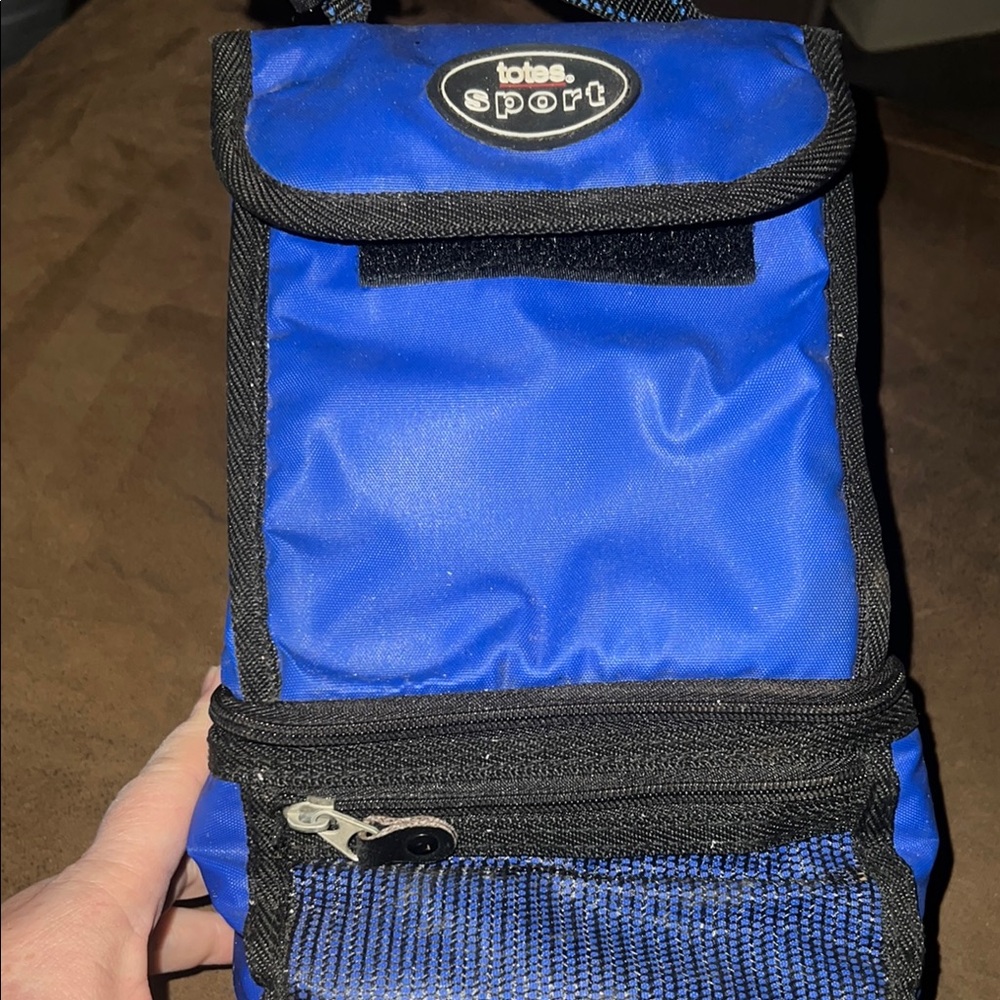 Totes Sport Blue Insulated Lunch Bag